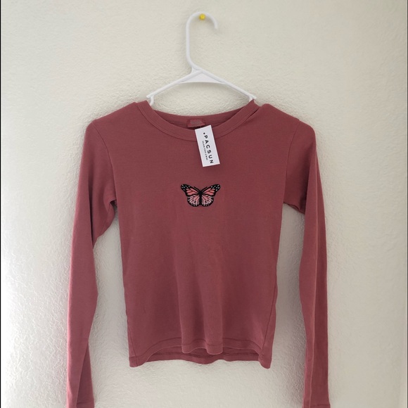 Brandy Melville Tops - Brandy Melville Butterfly Dupe (new with tag)